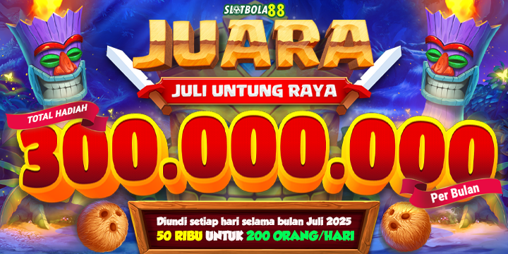 Promo Member Baru SLOTBOLA88 Mobile - Bonus 50% Semua Provider Slot